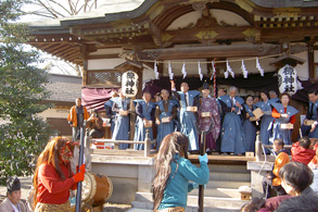 Minano Muku Shrine Oniyarai (Chasing of Demons)