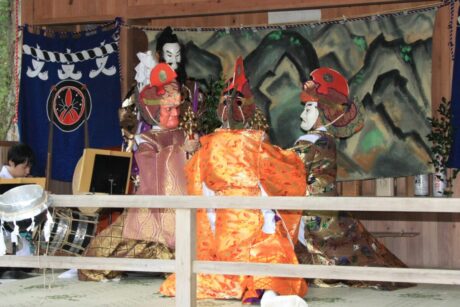 日野沢大神社神楽