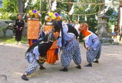 椋神社ササラ獅子舞