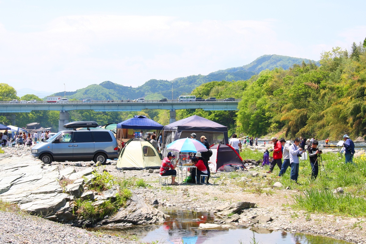 みなの親鼻河原 親鼻橋下 皆野町観光協会