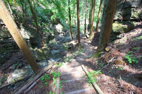 不動滝遊歩道