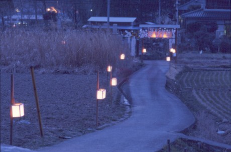 下田野の行灯まつり